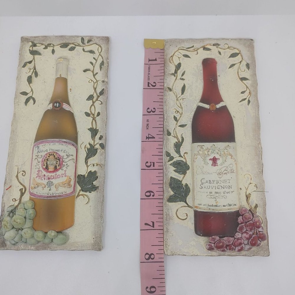 Rustic wine bottle grape vine home decor plaques - Picture 8 of 10